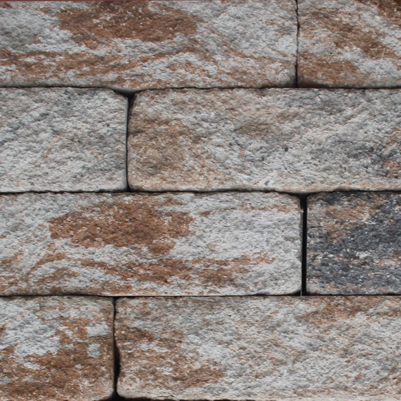 Mauerstein »Anzio Antik«, BxHxT: 50 x 15 x 18 cm, muschelkalk