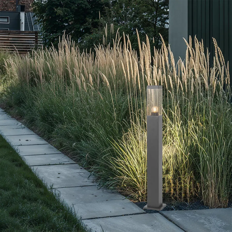 Qazqa sokkellamp malios bronskleurig e27