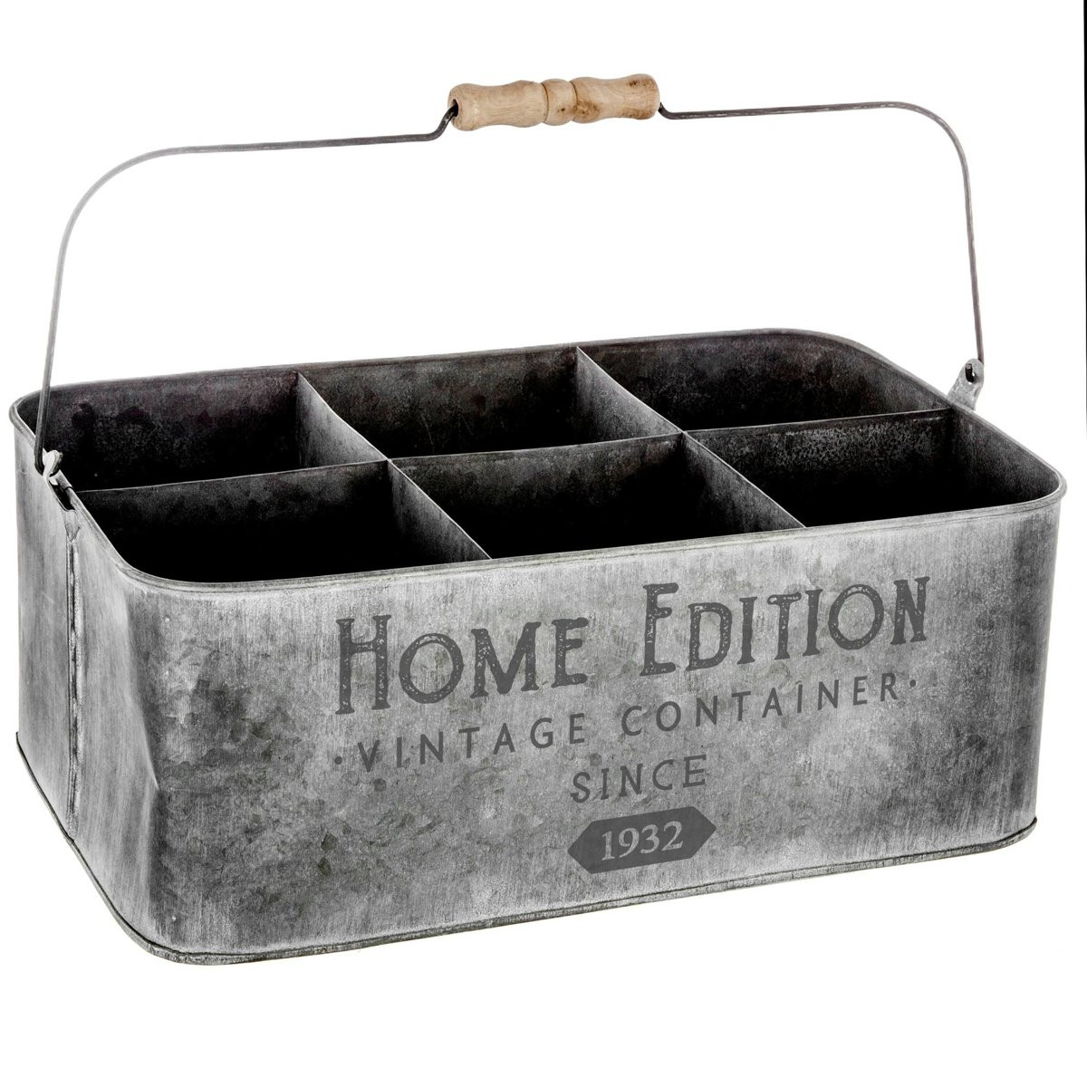 Doniczki metalowe HOME EDITION, 36,5 x 23,3 x 13,9 cm