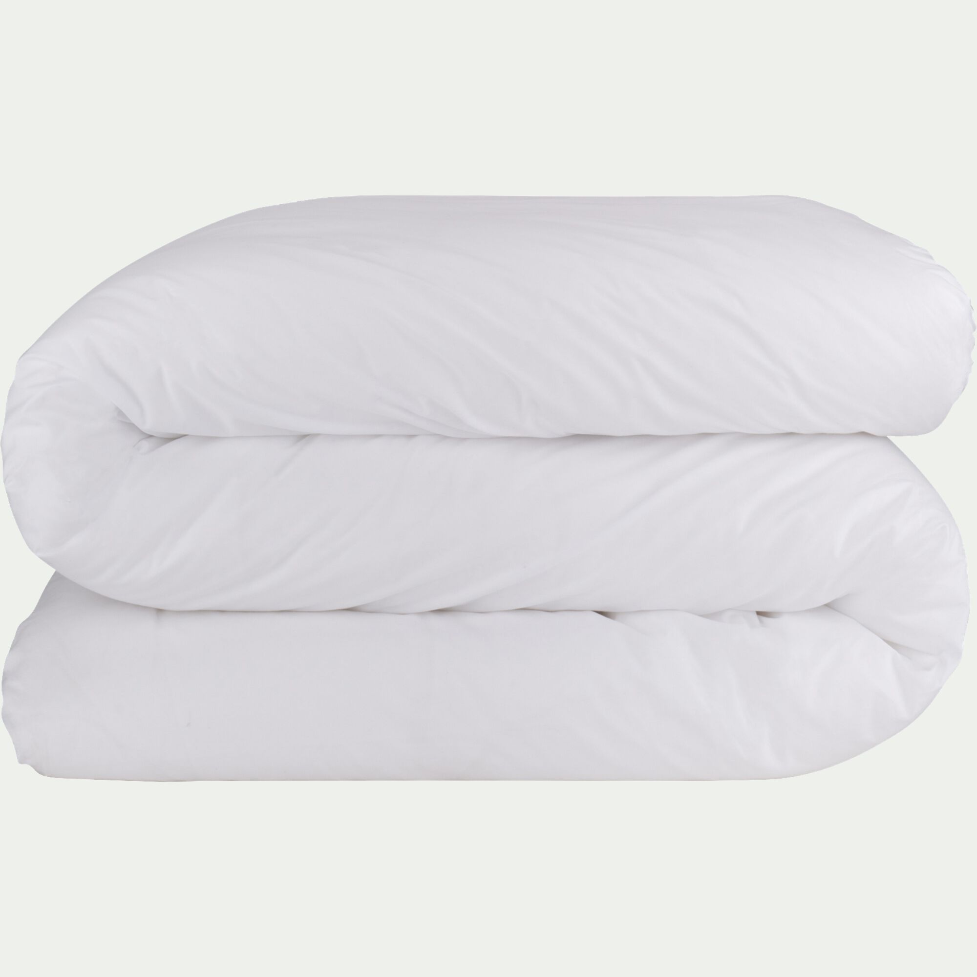 EOLI - Housse de couette en coton 140x200cm - blanc optique