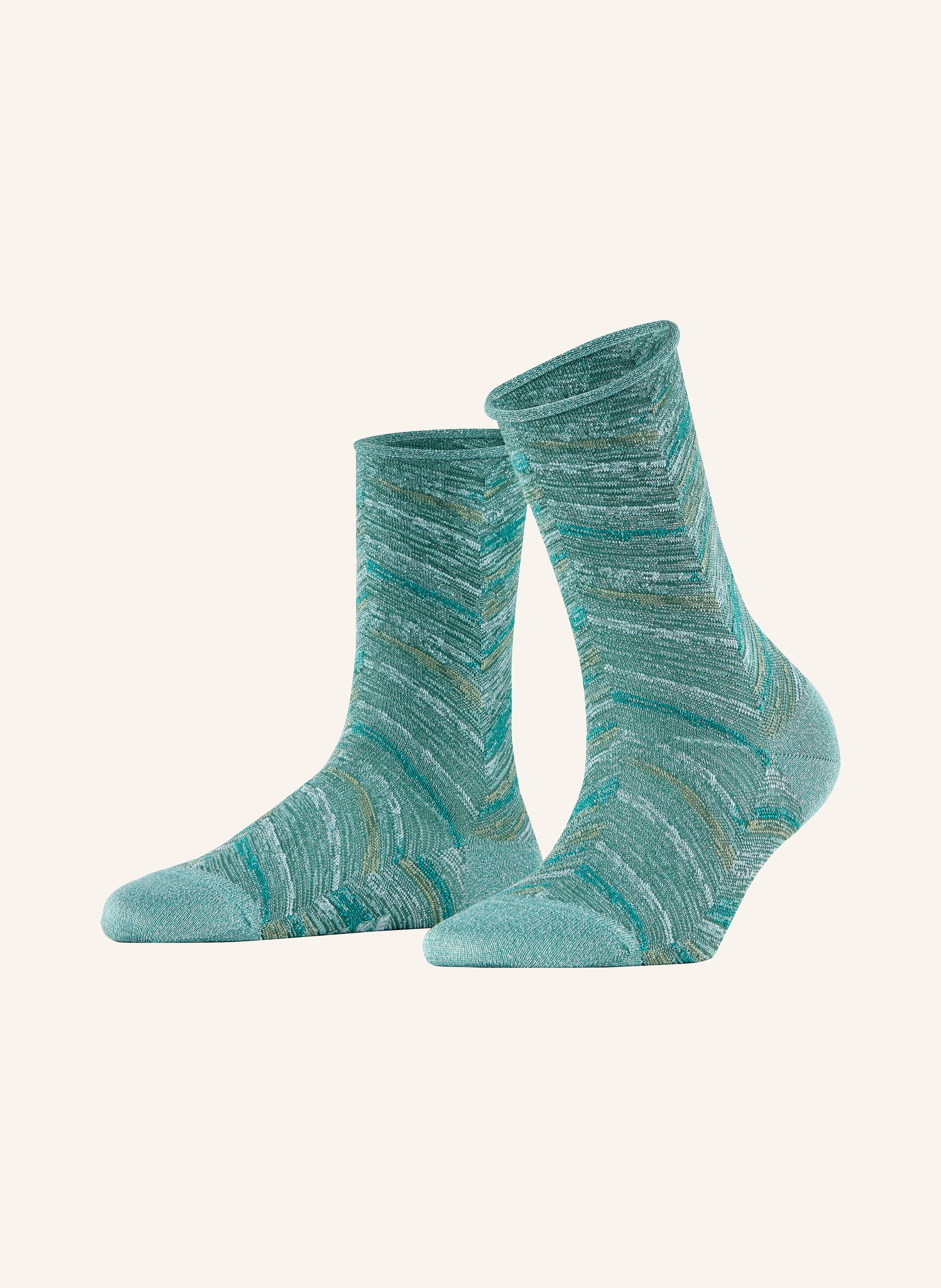 FALKE Socken SHINY mit Glitzergarn