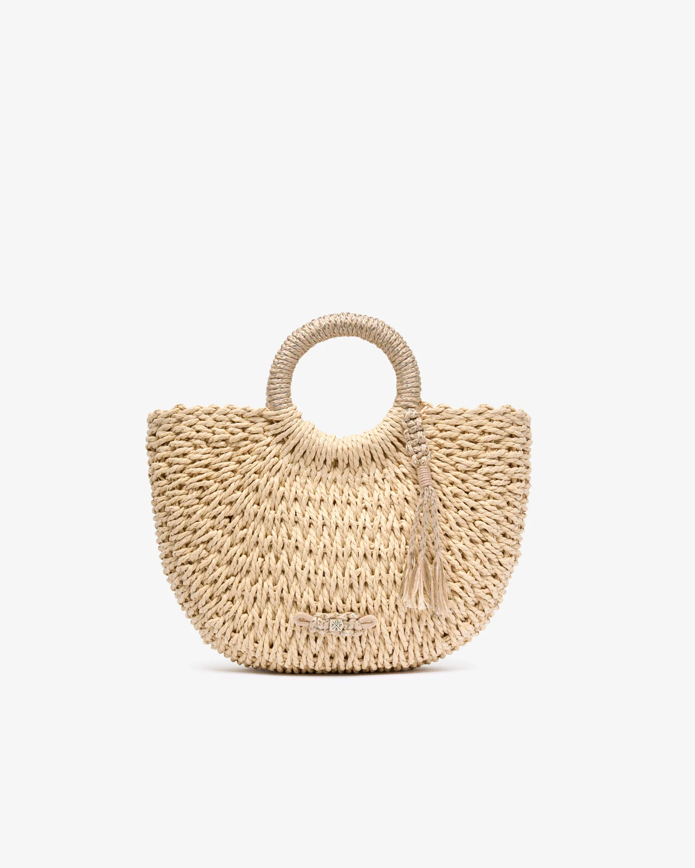 Bolso Cool M Rafia Beige