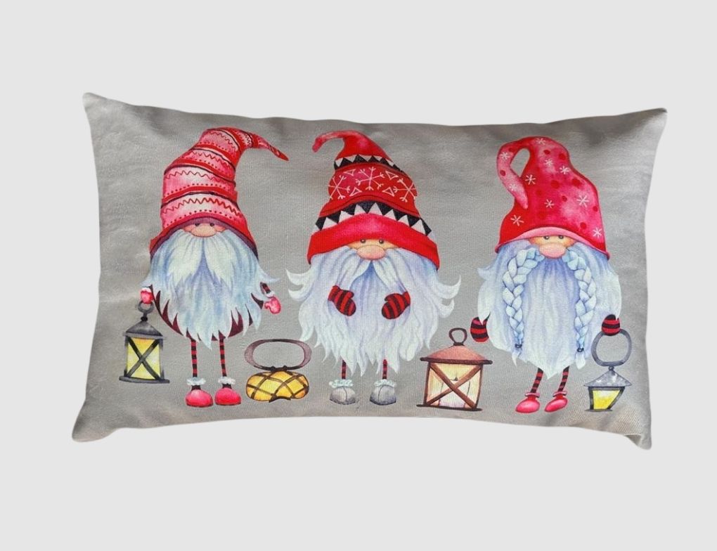 Kissen Wichtel Bunt