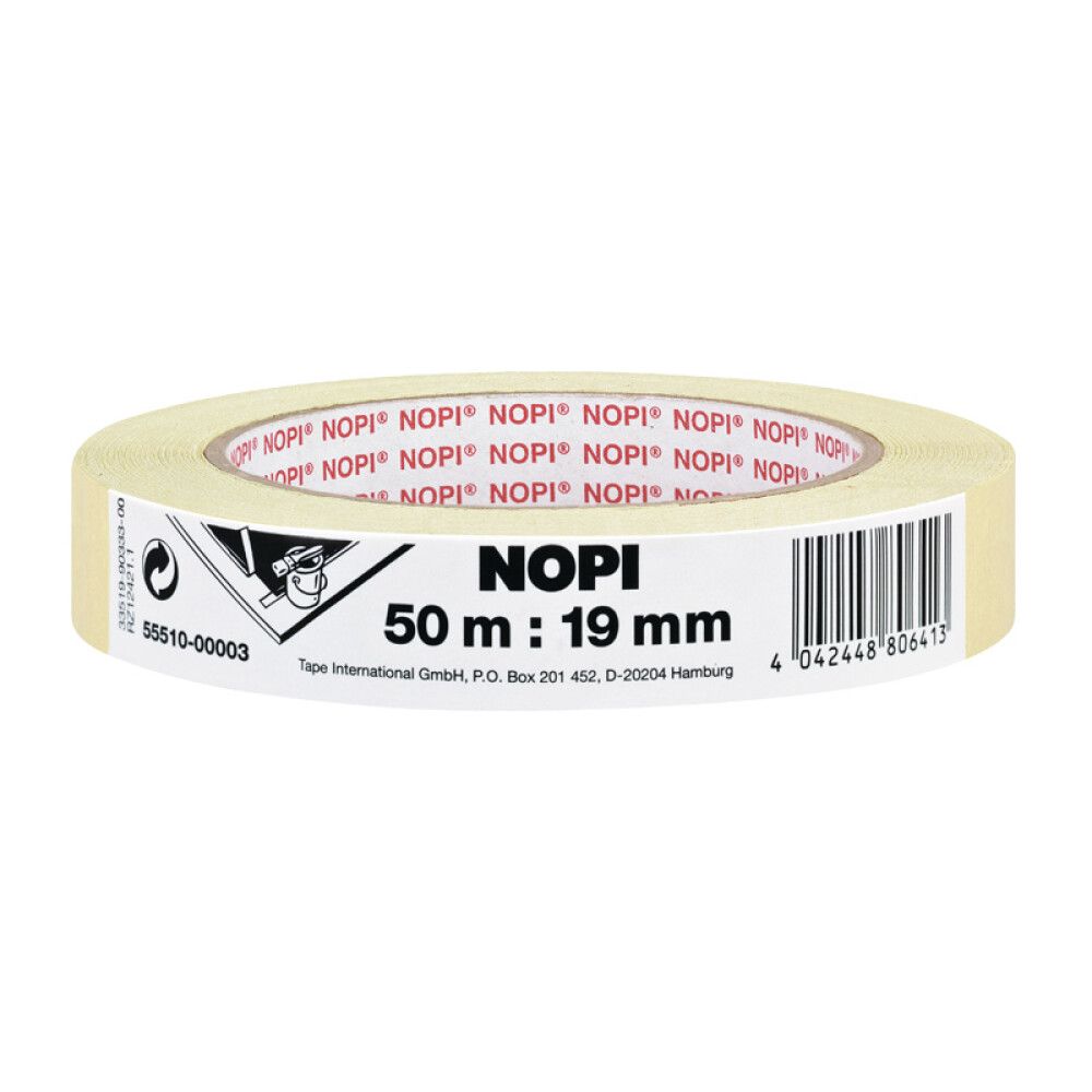 MASKERINGSTAPE NOPI 50MX19MM
