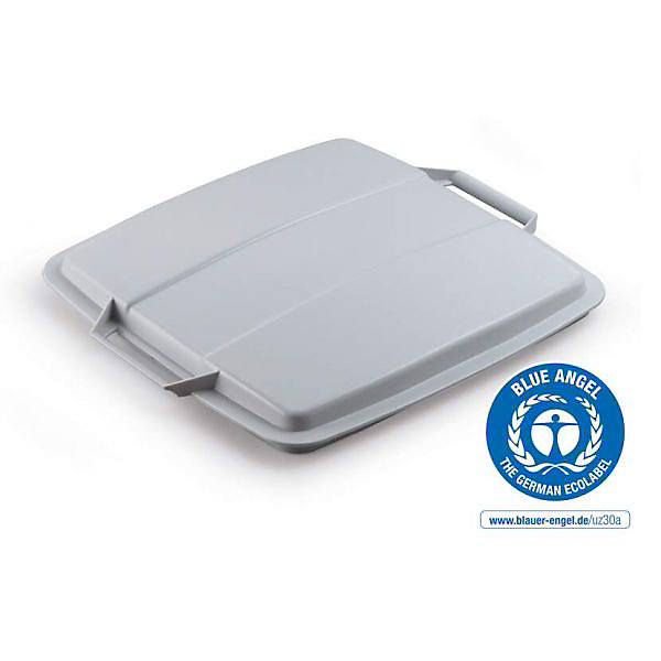 Couvercle pour Poubelle DURABIN ECO 90 Durable - Gris