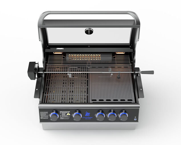 Beefmaster Deluxe T-Series 4 Burner Build-In BBQ