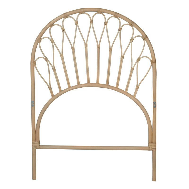 - Tête de lit enfant en rotin 90 cm