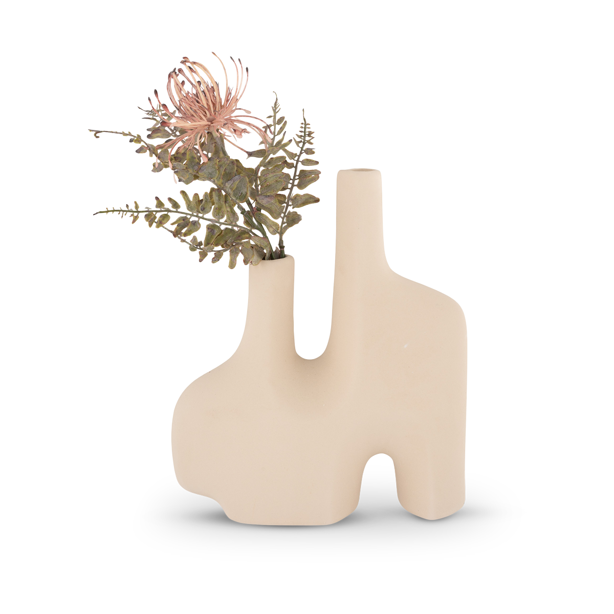 Artichok Fie vaas keramiek zand