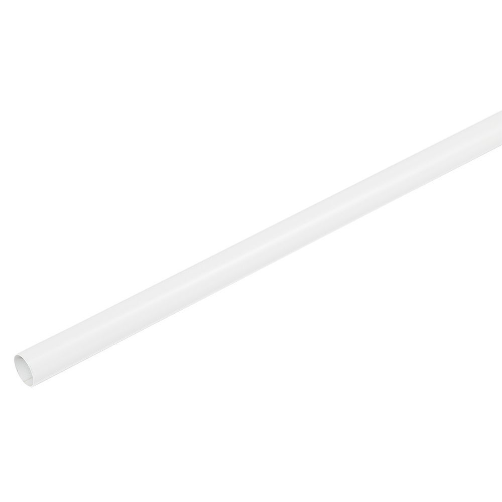 Tringle à rideau métal blanc Ø2xL250cm
