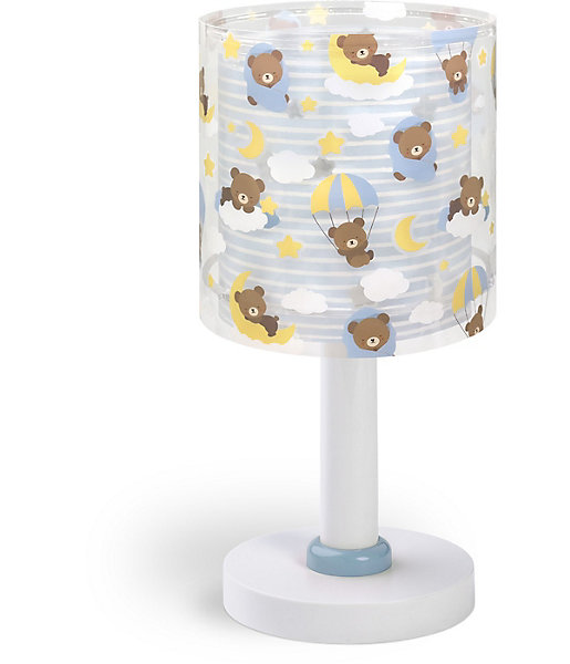 Lampe de chevet Veilleuse LED pour enfants Baby Teddy Oursons Bleu