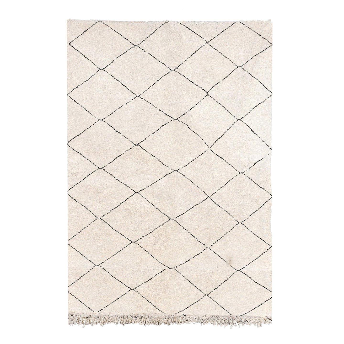 AFK Living vloerkleed Berber - handgemaakt - Wol - 140 cm x 200 cm