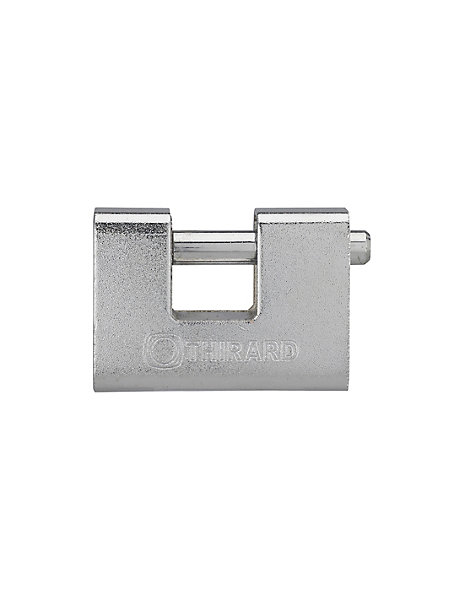 Cadenas à clé Land Blindé UNIKEY (achetez-en plusieurs, ouvrez avec la même clé), 80mm, 3 clés - THIRARD