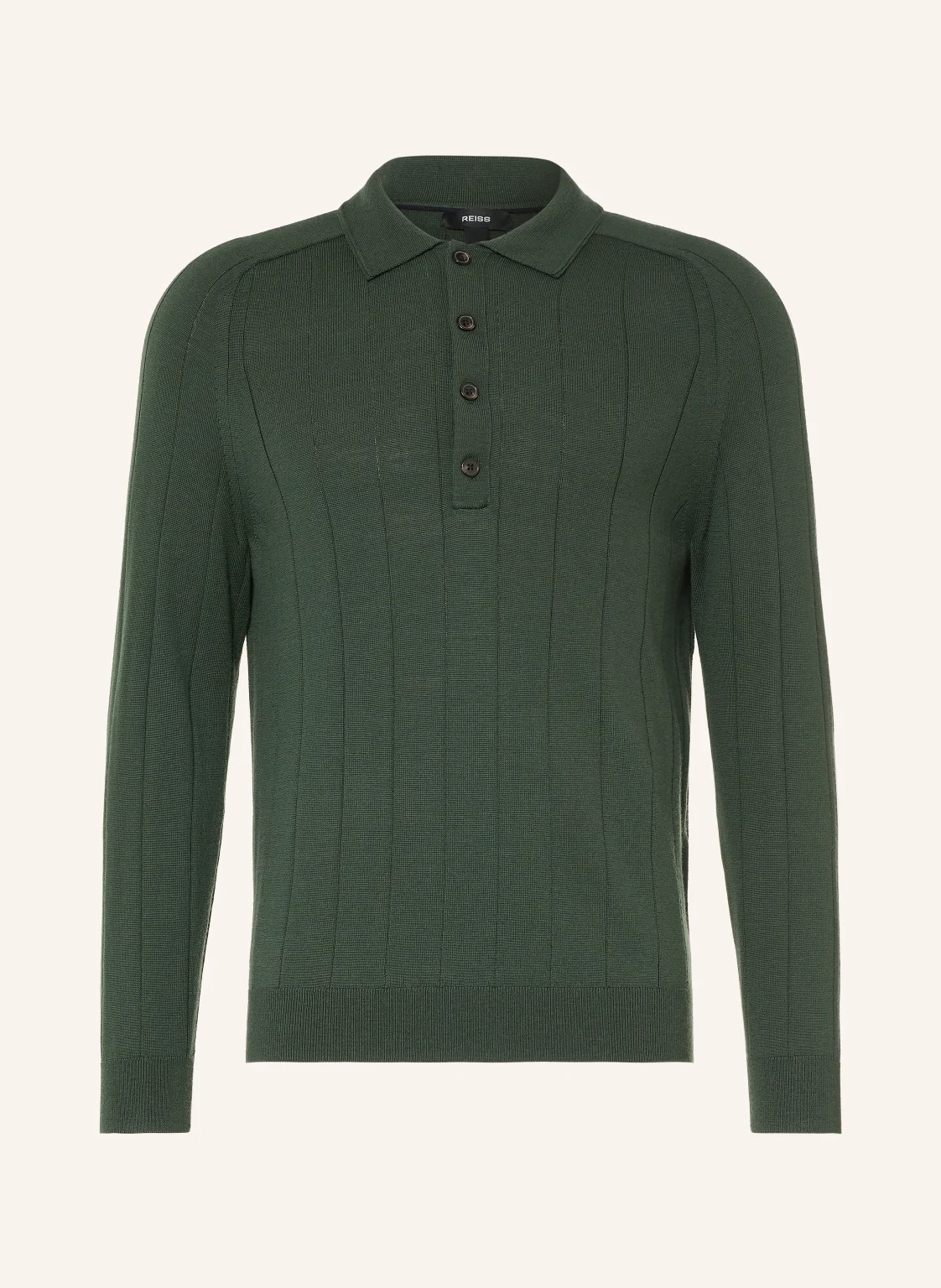 REISS Strick-Poloshirt GREYSON