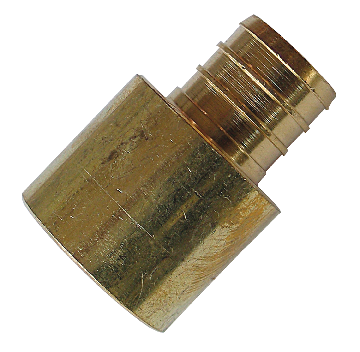 Waterline Solid Brass Female Sweat Adapter for PEX Pipe, 1/2 x 1/2-in