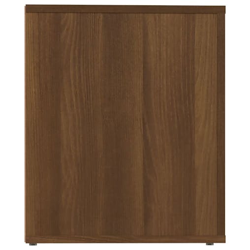NNEVL Bedside Cabinets 2 pcs Brown Oak 50x39x47 cm