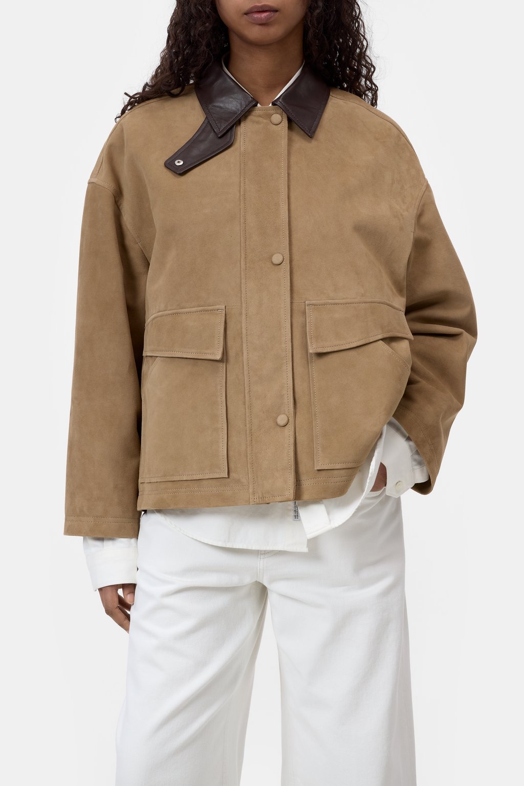 Country-Jacke aus Ziegenleder