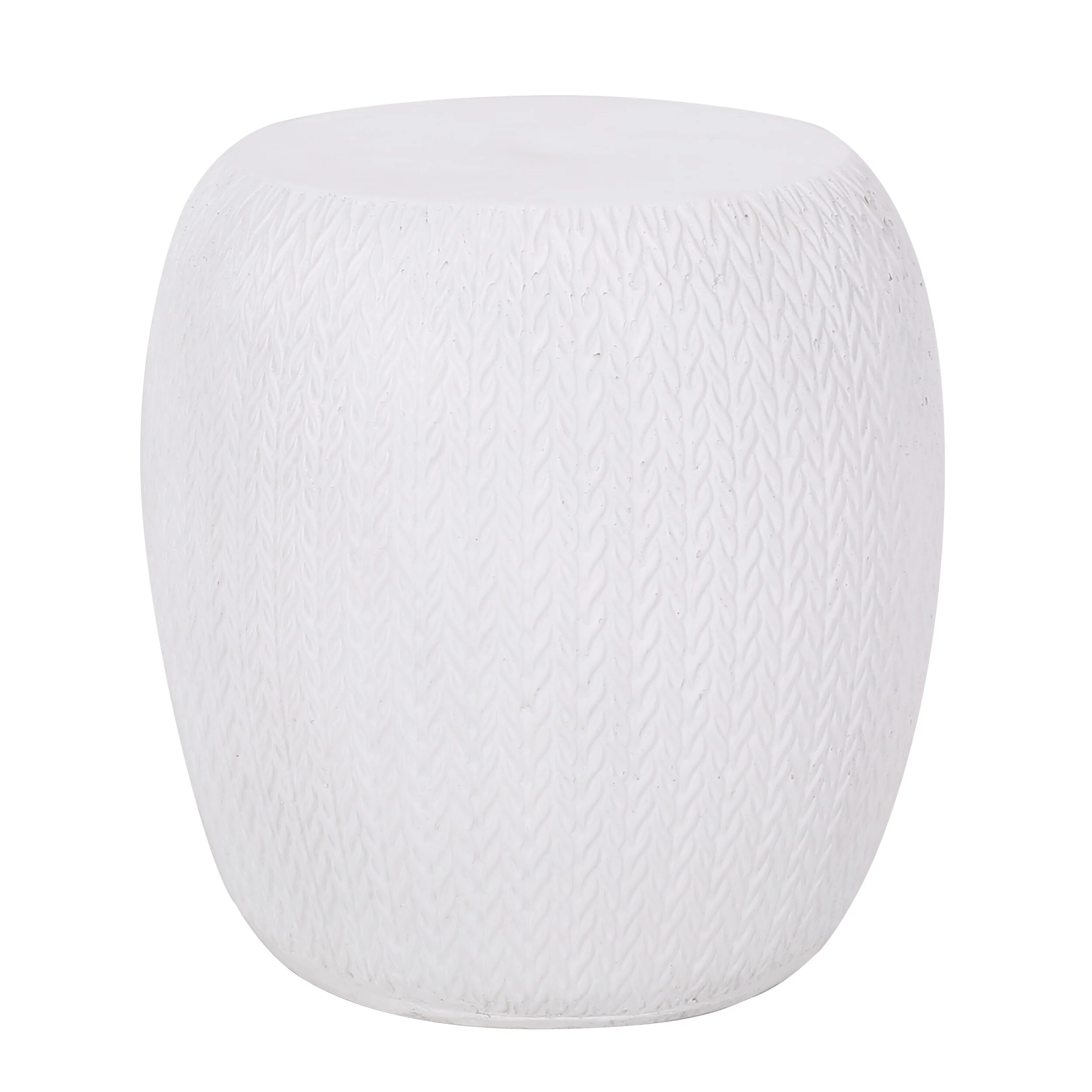 Gerick Outdoor Lightweight Concrete Side Table by Christopher Knight Home