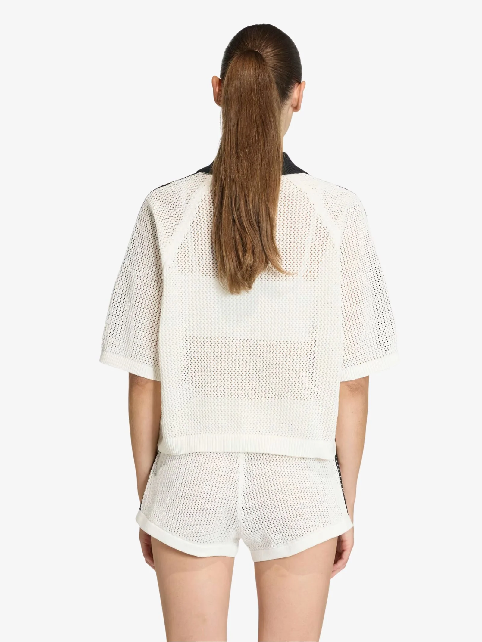 Knitted Crochet Polo