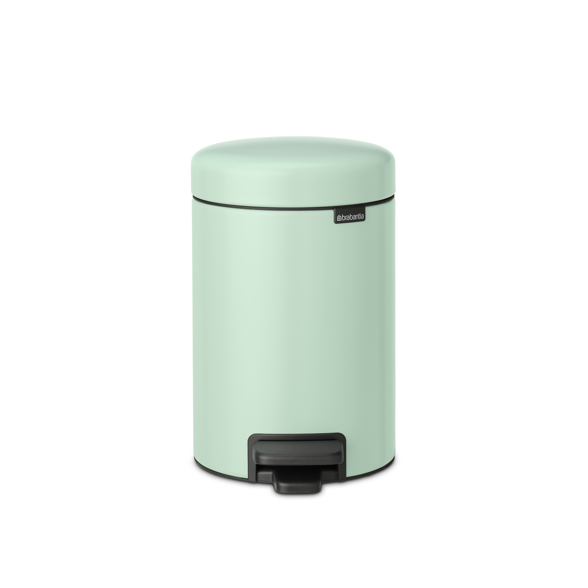 Brabantia NewIcon Pedaalemmer, 3 liter, kunststof binnenemmer - Jade Green
