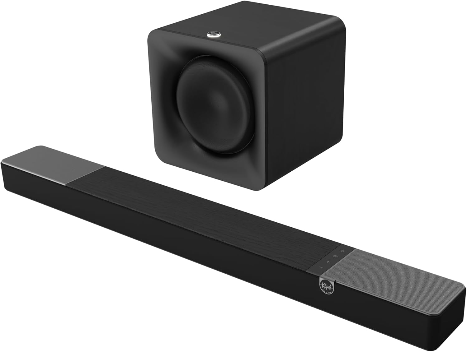 Klipsch Flexus Sound System: CORE 200 Sound Bar  10 SUB 100 Subwoofer  Powered by Onkyo with Bluetooth  Dolby Atmos and Custom Tuned Bass - Black