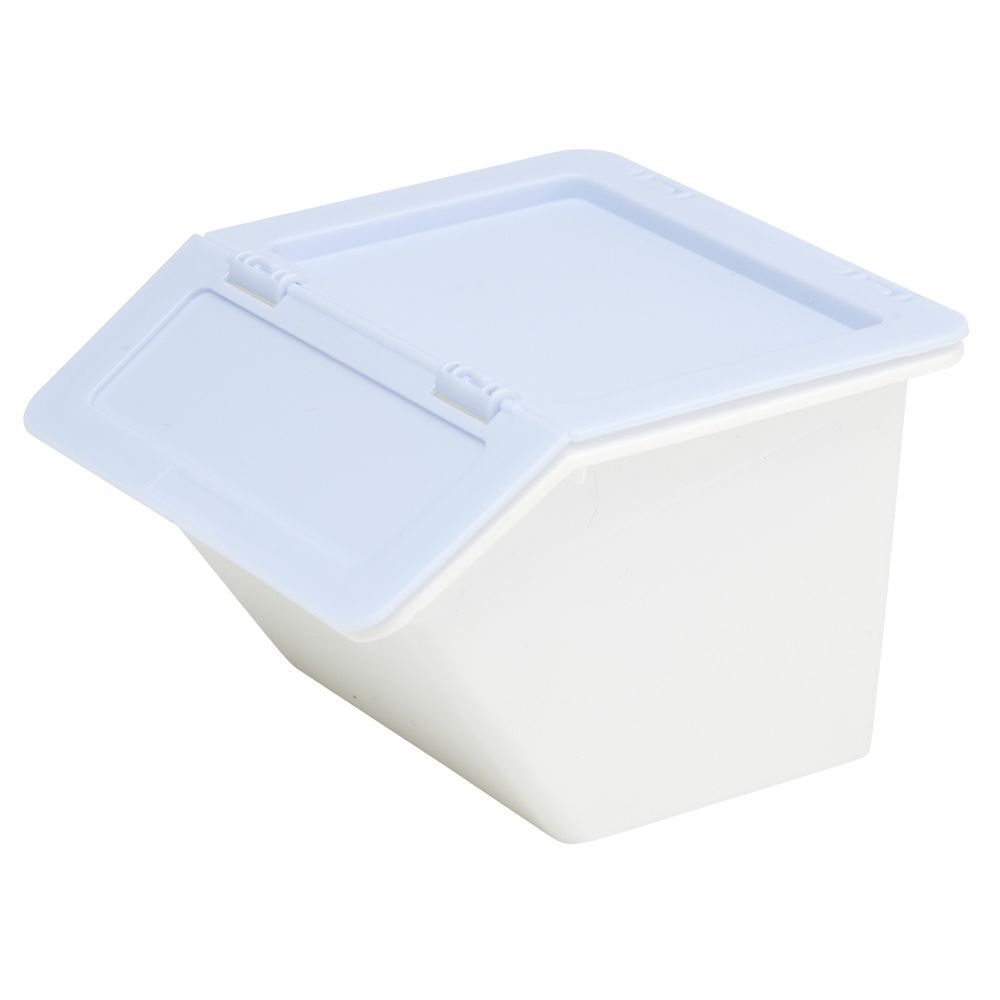 BoÎte de rangement à empilable plastique 10x10xH7,5cm (4 modèles)
