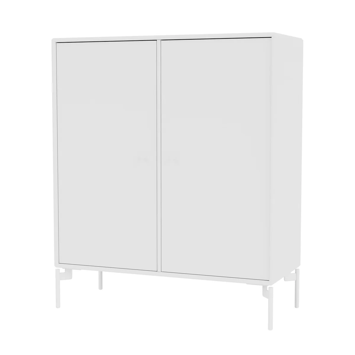 Montana - Cover Schrank mit Beinen, snow / new white