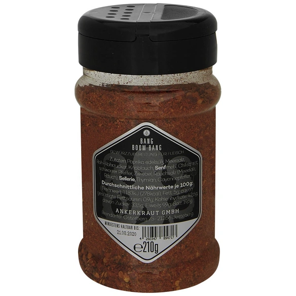 Grillgewürz, Bang Boom Bang, 210 g