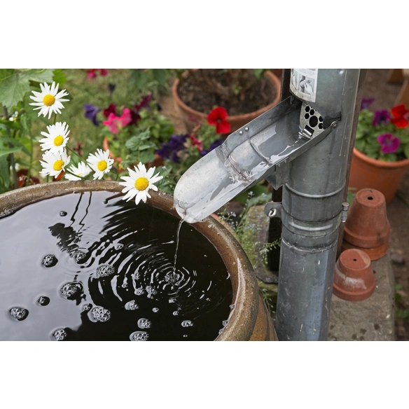 Regenwasserklappe, Nennweite: 60 mm, Aluminium