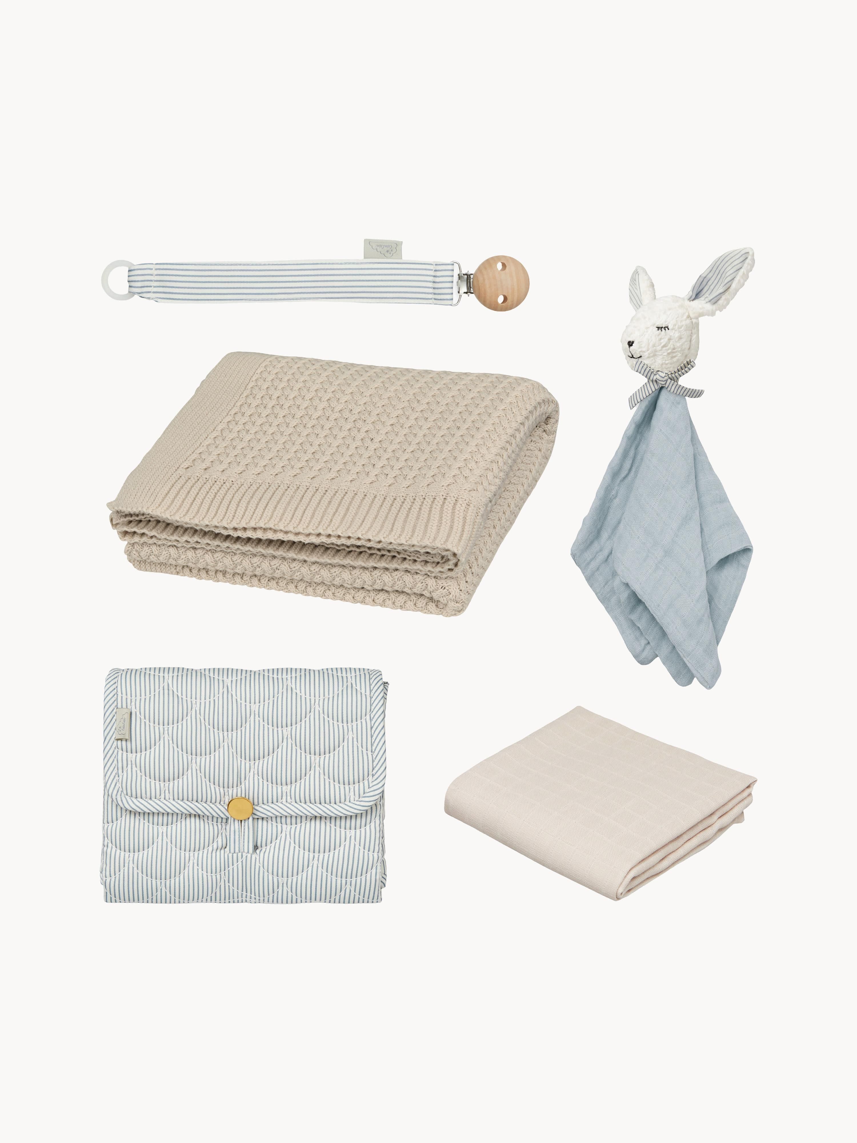 Babypflege-Set Stripes, 5er-Set