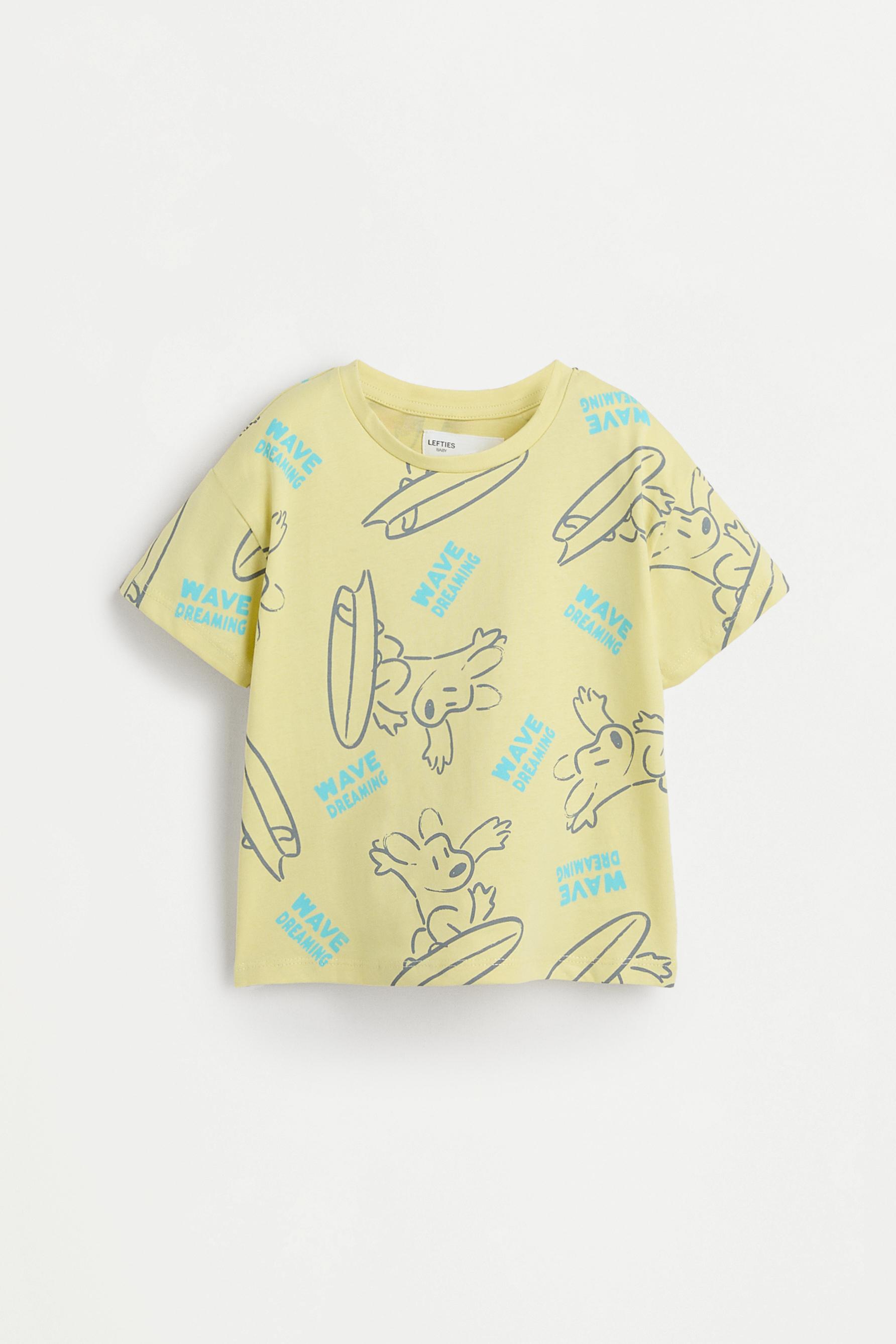 Pijama corto estampado