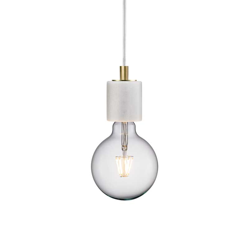 Nordlux Siv Hanglamp - Ø6cm - E27 - Wit