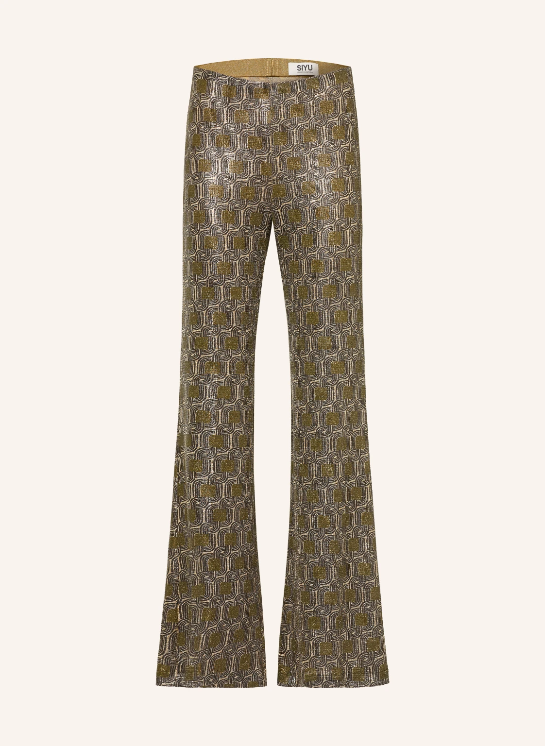 SIYU Bootcut-Hose aus Jersey