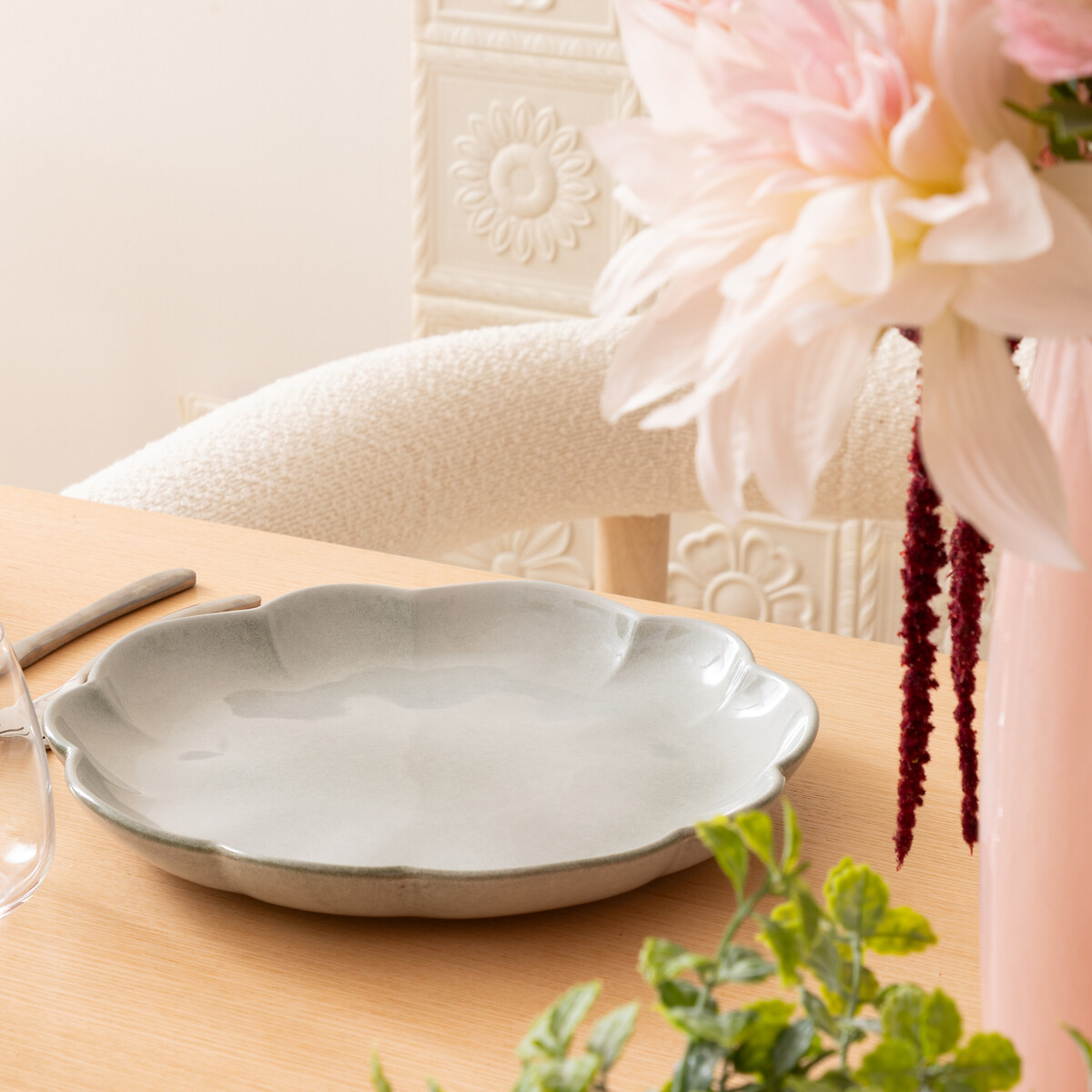 Prato raso AUDE 26cm em grés