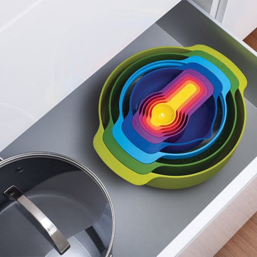 Joseph Joseph 9 Nest Plus 9pc Bowl Set Food Preparation Multi Colour 40031