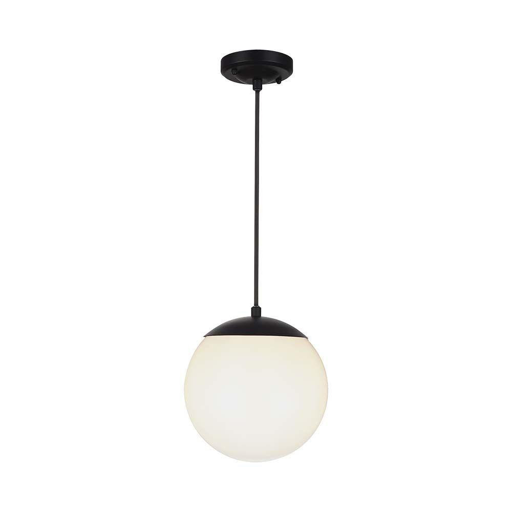 Lampa sufitowa zewnętrzna 1226 biało-czarna 1 x E27 x IP44 V-TAC