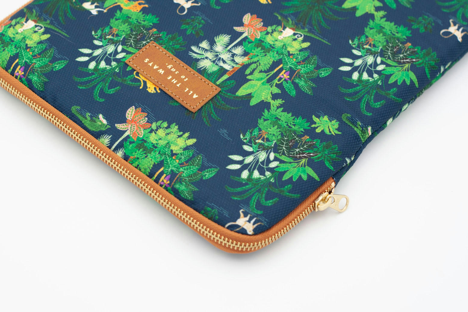 CROCO SAUVAGE - Housse ordinateur motif  Croco Sauvage pour Macbook 13'