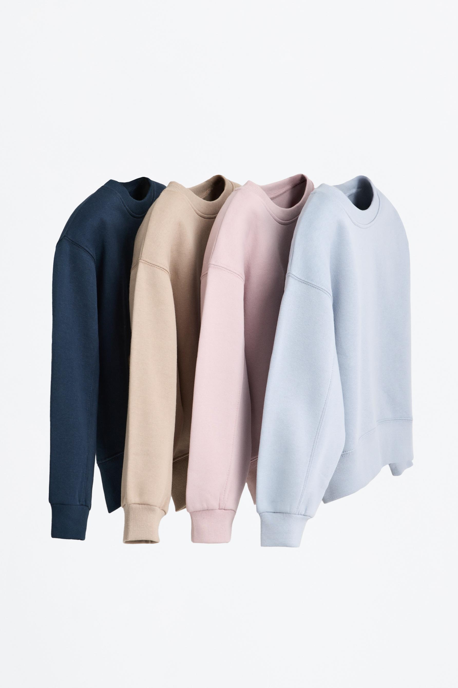Pack 4 sudaderas lisas