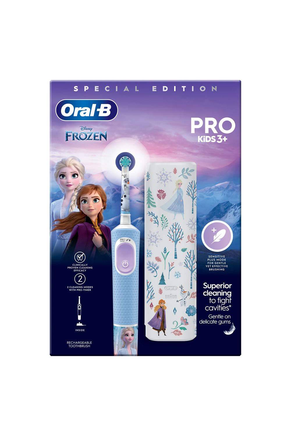 Oral B Kids Frozen Vitality Pro Toothbrush   Case