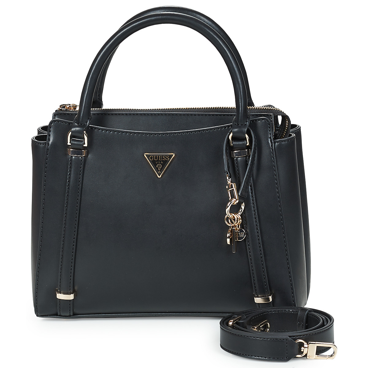 Guess - DARYNA II 2 COMP SATCHEL - Black