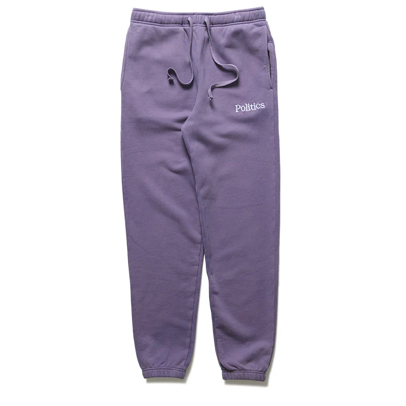 Politics Vintage Wash Sweatpants - Purple