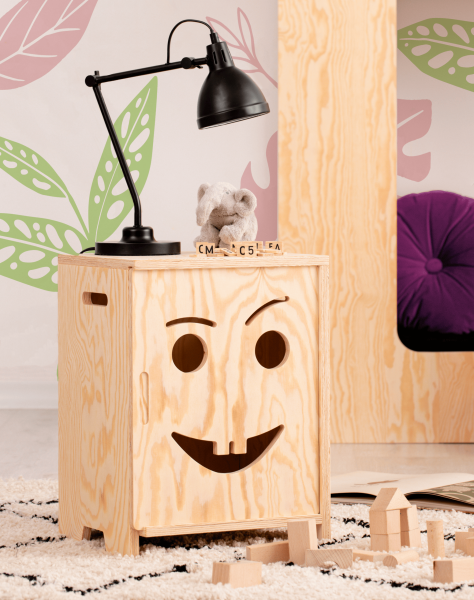 Drewniana szafka nocna KAPI 2 - SMARTWOOD®