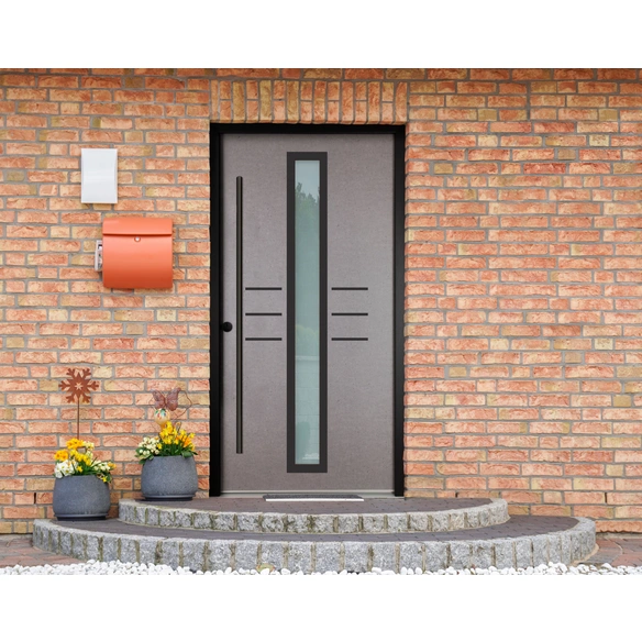 Haustür »Passivedoor Premium RC2«, grau