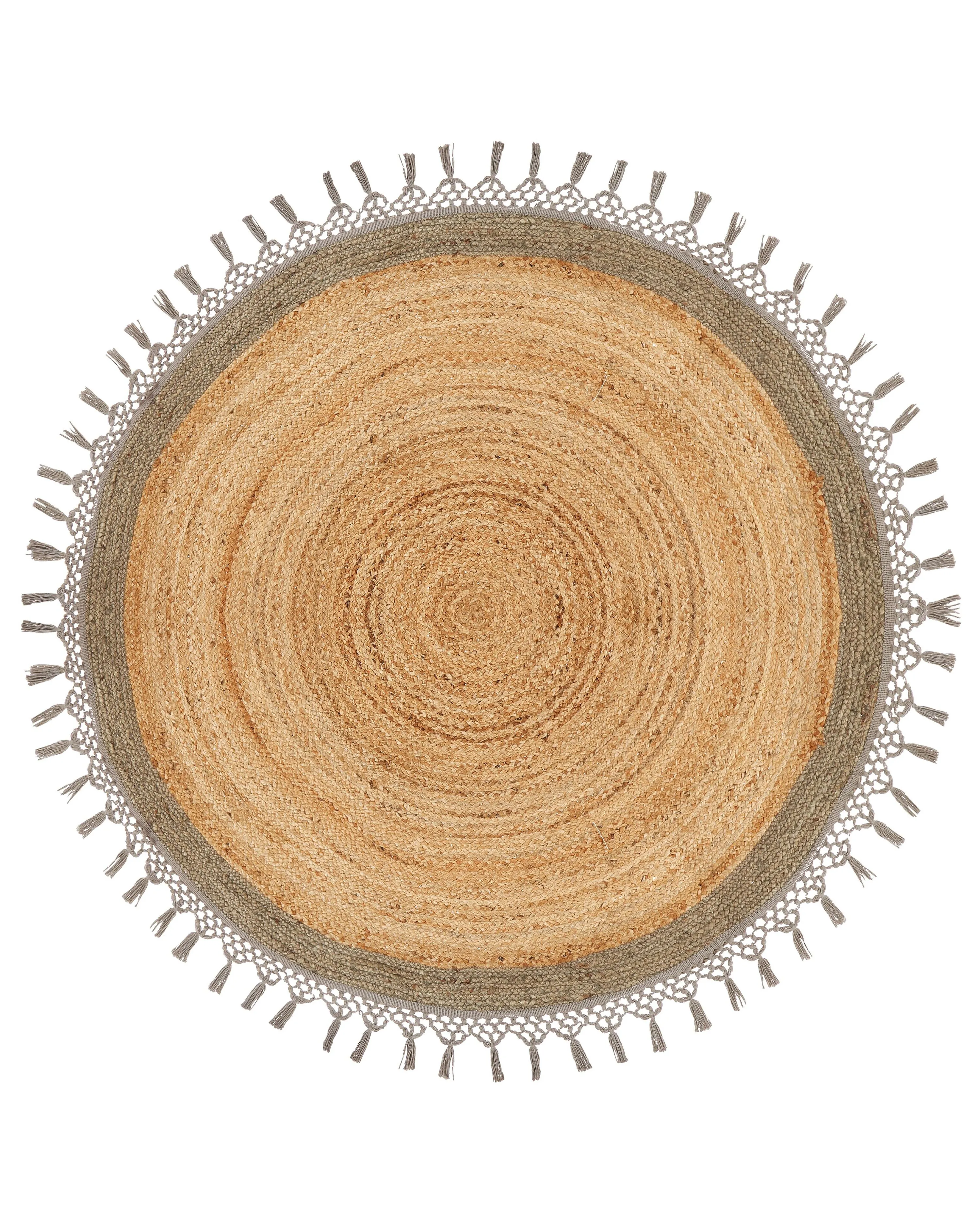 Rug MARTS Grey ? 140 cm Jute
