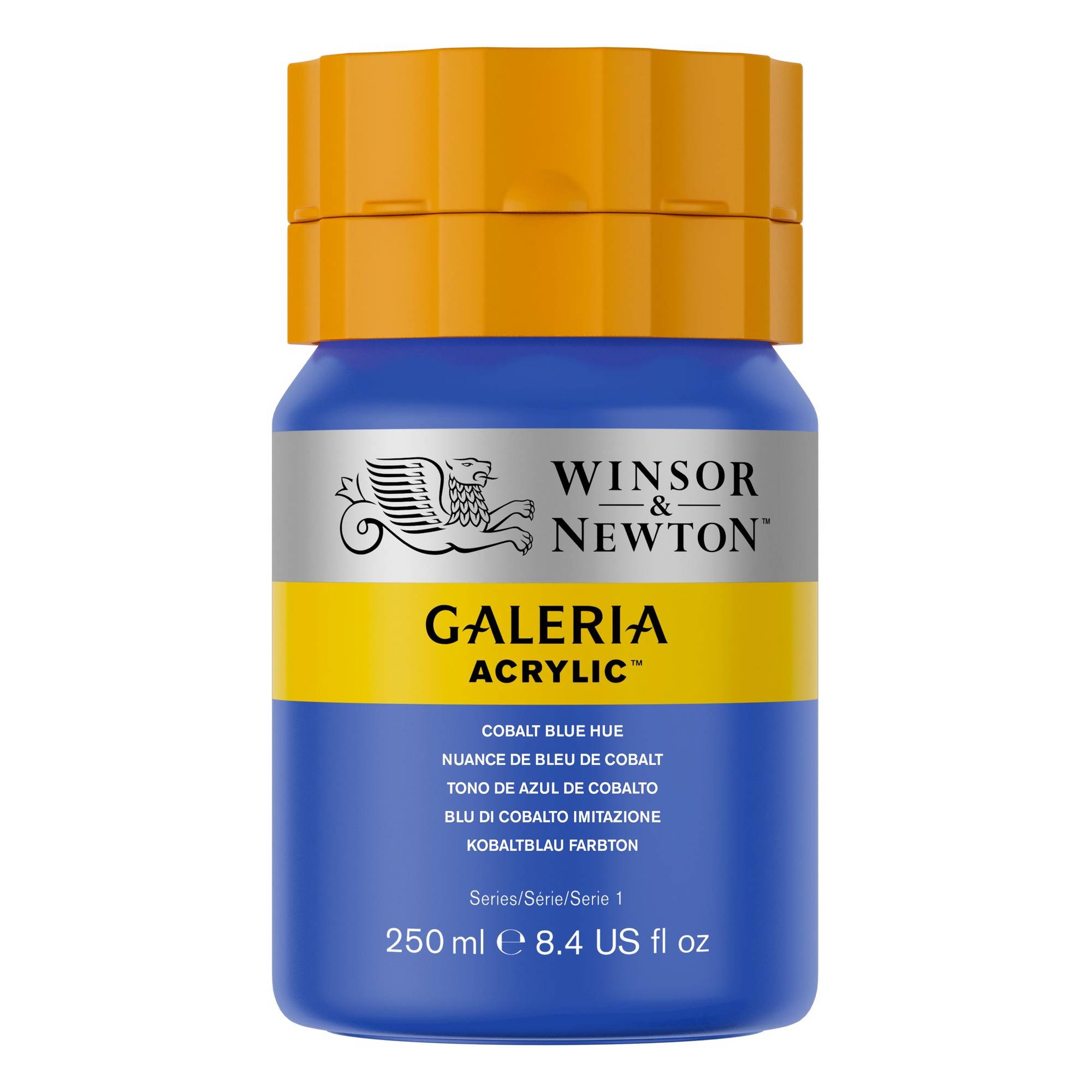 Winsor & Newton Galeria Cobalt Blue Hue Acrylic Paint 250ml