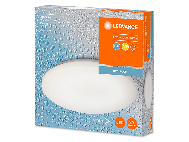 Plafon Orbis LED aluminiowy biały