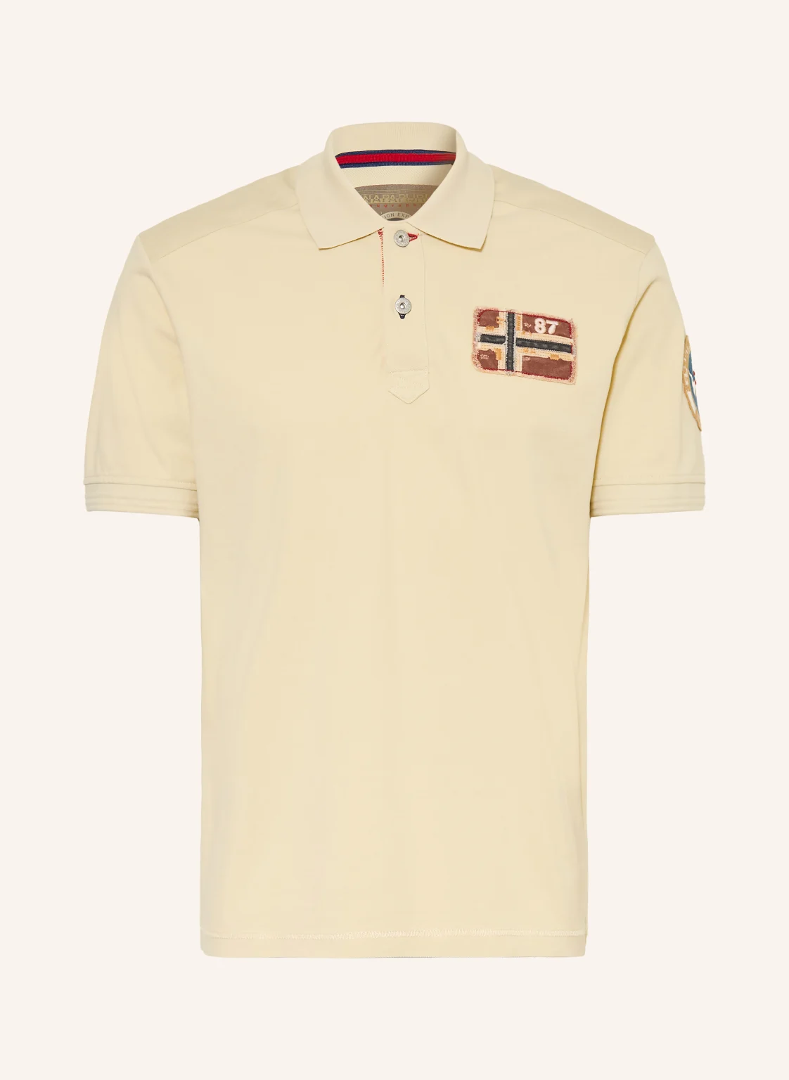 NAPAPIJRI Piqué-Poloshirt E-ARCHIVE