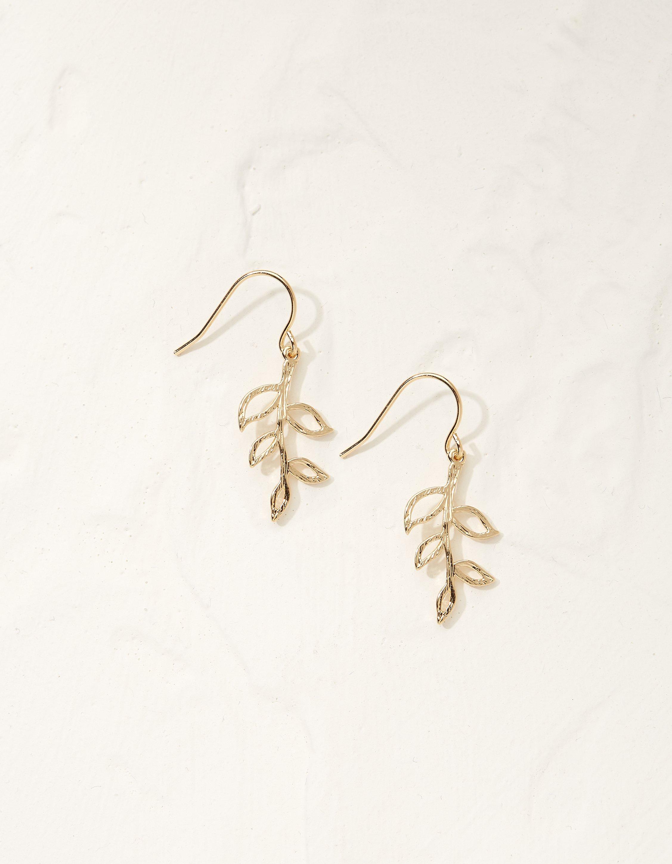 Leaf Drop Earring