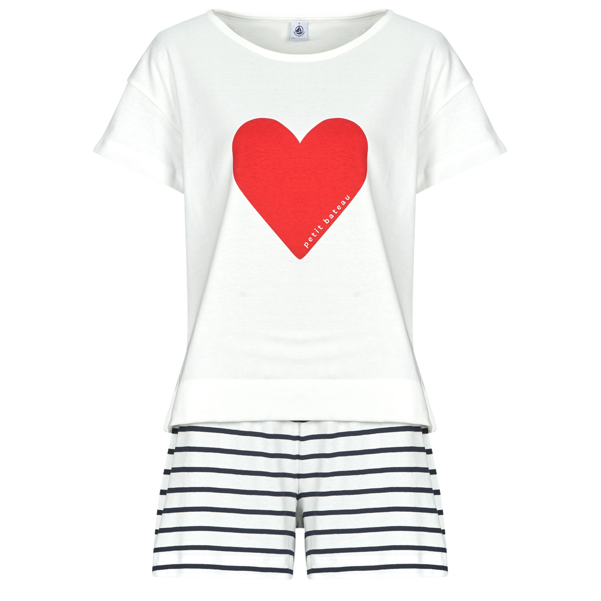 Petit Bateau - PYJACOURT - White / Multicolour