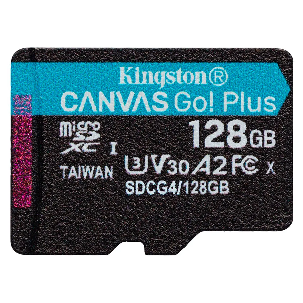 Kingston MicroSDXC F4 A2 U3 128GB sd card