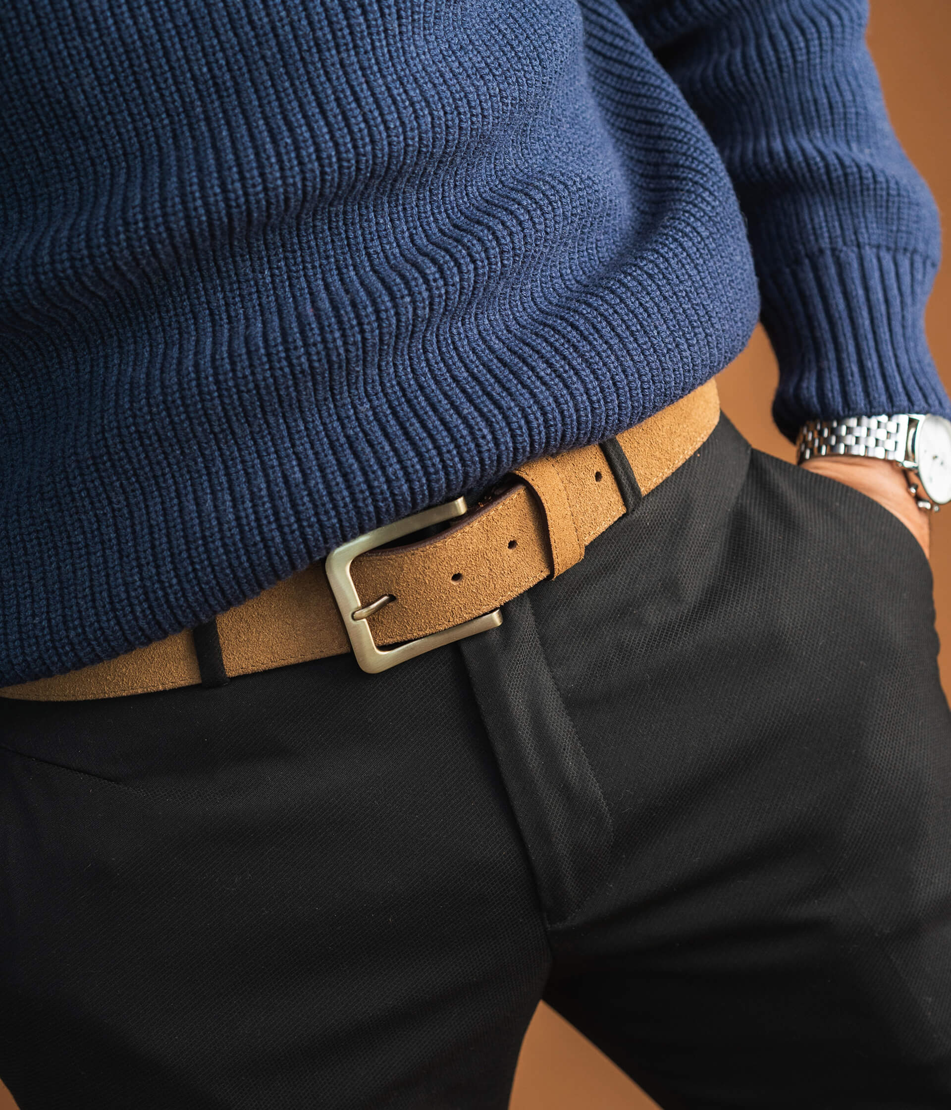 Ceinture Ricky marron